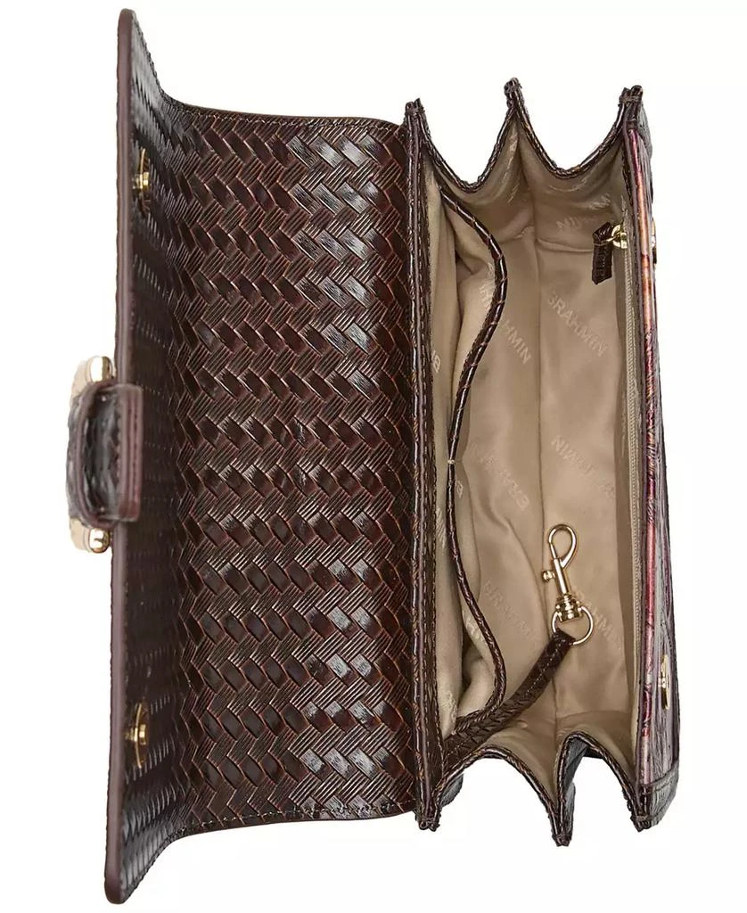 Brahmin Hallie Copa Cabana Small Leather Satchel 4