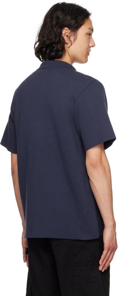 Carhartt WIP Navy S/S Memory Knit Shirt - Shirts - Compare