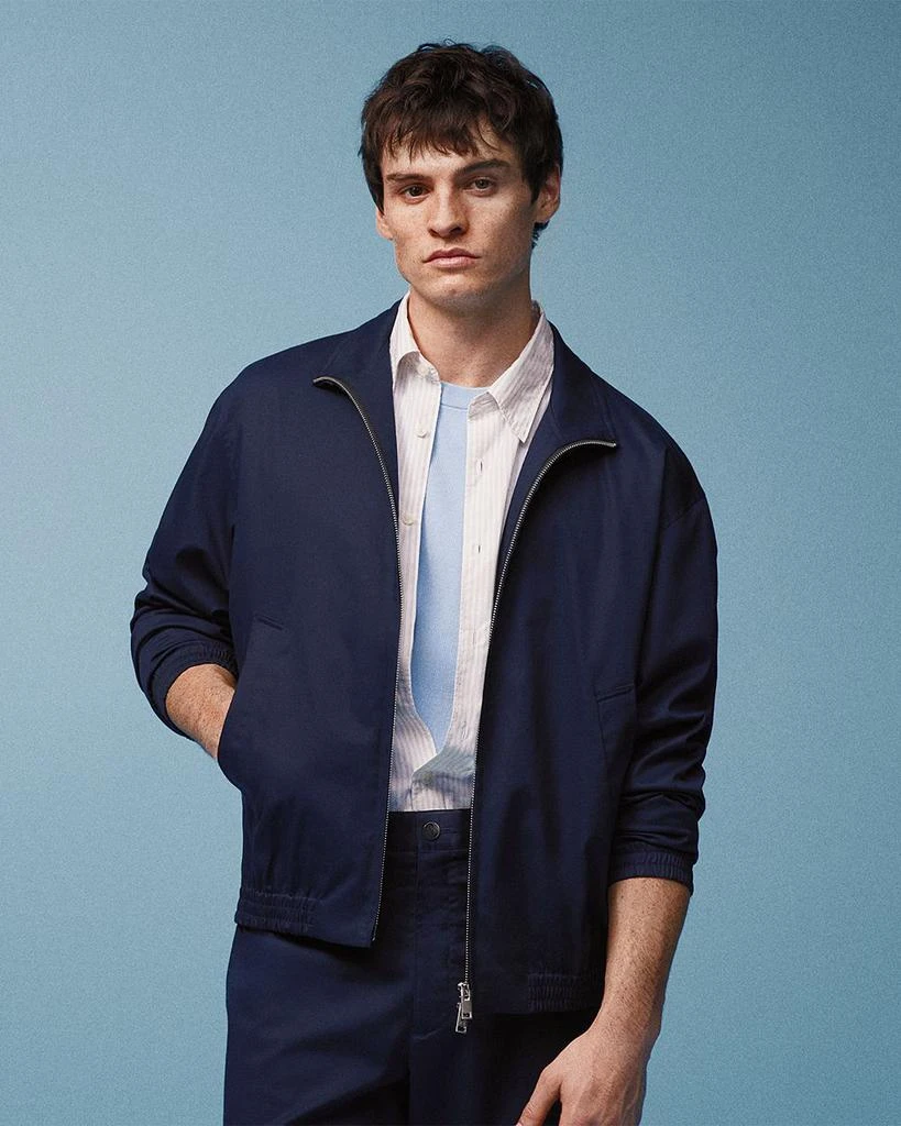 Theory Straight Pant in Cotton-Blend Twill 8