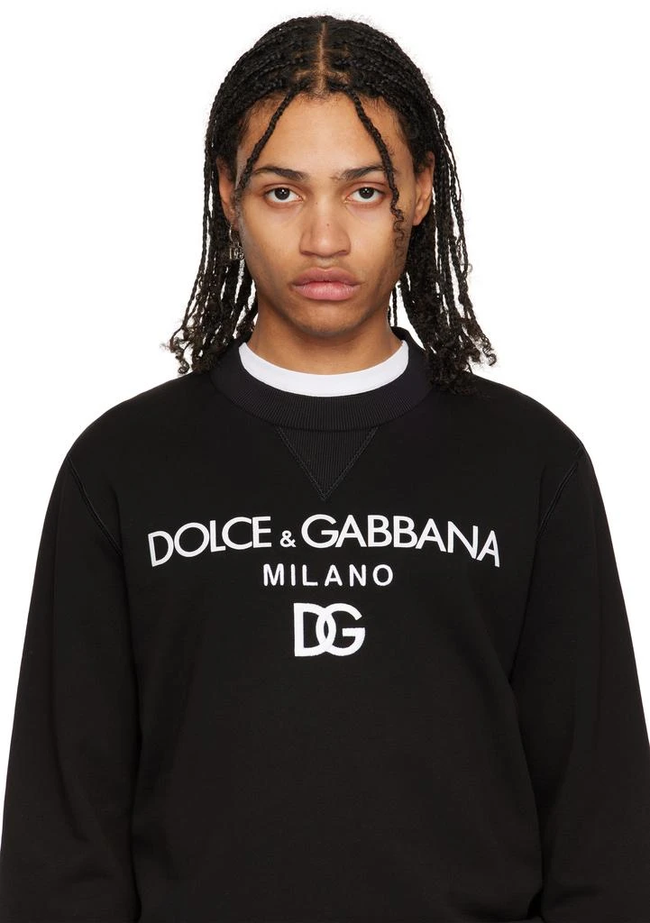 Dolce & Gabbana Silver 'DG' Logo Single Earring 3