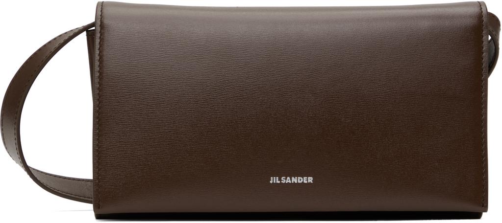 【関税込み】Rollup Small Square Belt Shoulder Bag - Jil Sand Jil Sander Rollup Small Square Belt Bag in Black | FWRD