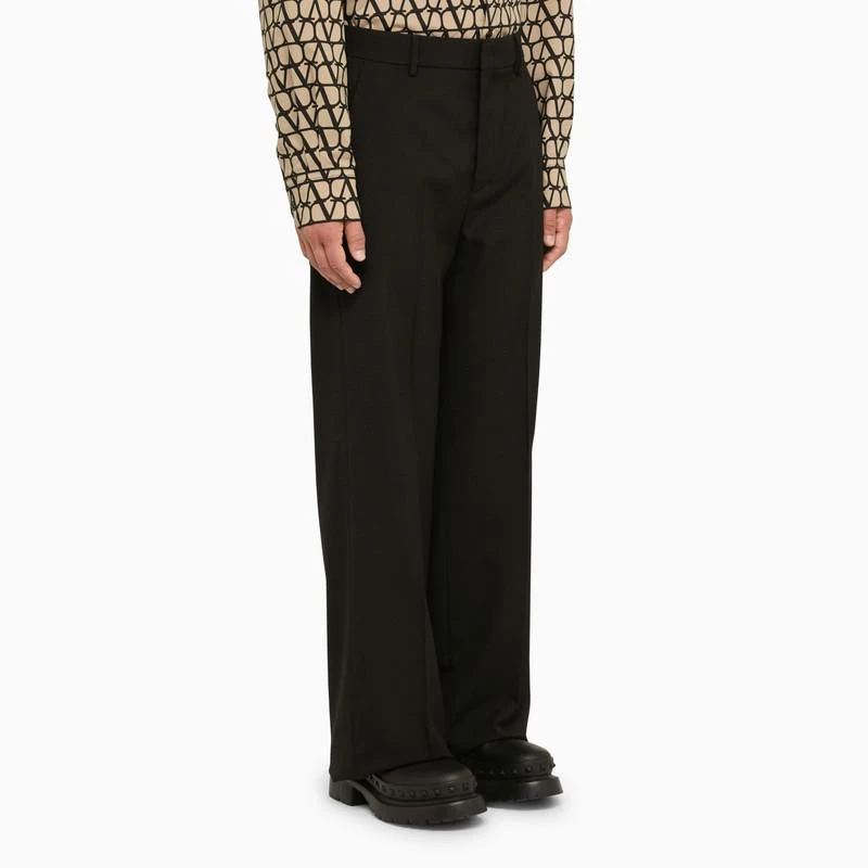 Valentino Regular black wool trousers 4