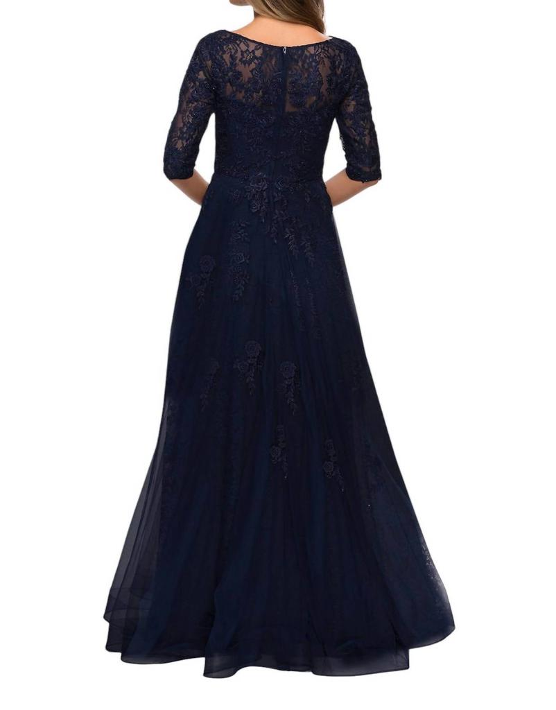 La Femme La Femme - Lace & Tulle Gown