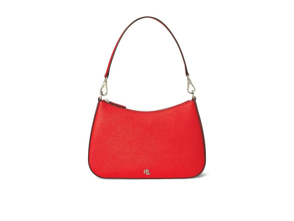 Ralph Lauren Crosshatch Leather Medium Danni Bag 1