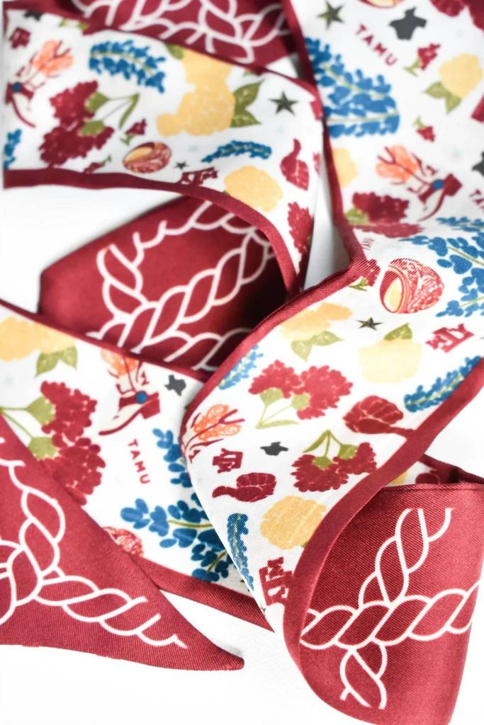 Saturday Silks Saturday Silks - Women
s Texas A&m Aggies Twilly Scarf 3