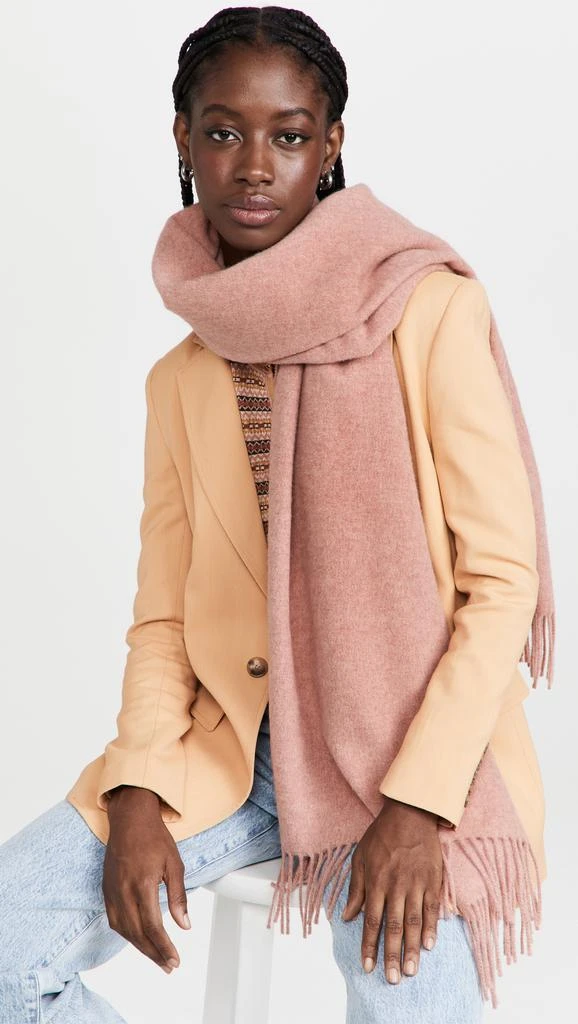 Acne Studios Fringe Wool Scarf 2