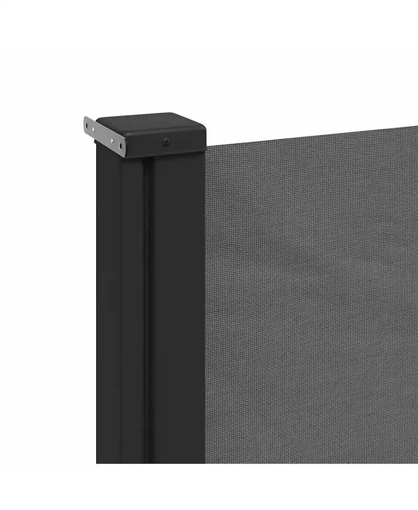 vidaXL Retractable Side Awning Anthracite 7