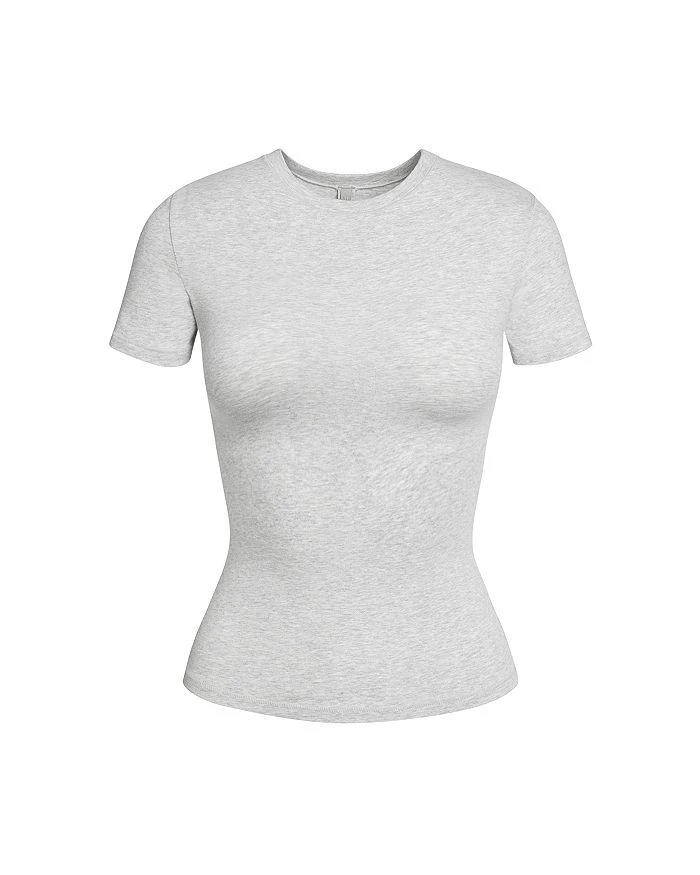 SKIMS Cotton Jersey Short Sleeved Tee 4