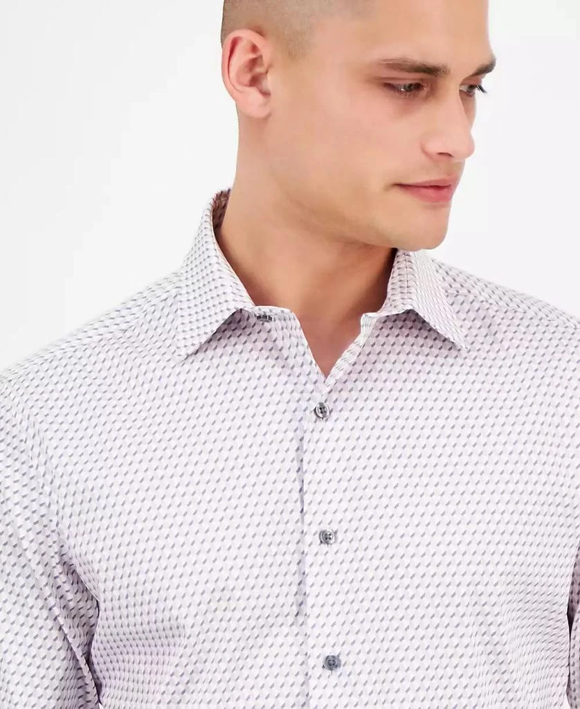 Alfani Men's Geo-Print Dress Shirt, Exclusively at Macy's 3