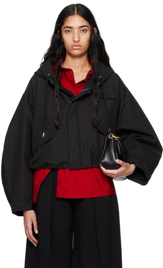 【関税&送料込】JACQUEMUS Coats Black Jacquemus Black La Casa 'La parka courte Caraco' Jacket