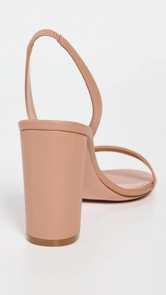 Aquazzura So Nude Block Sandals 85 3