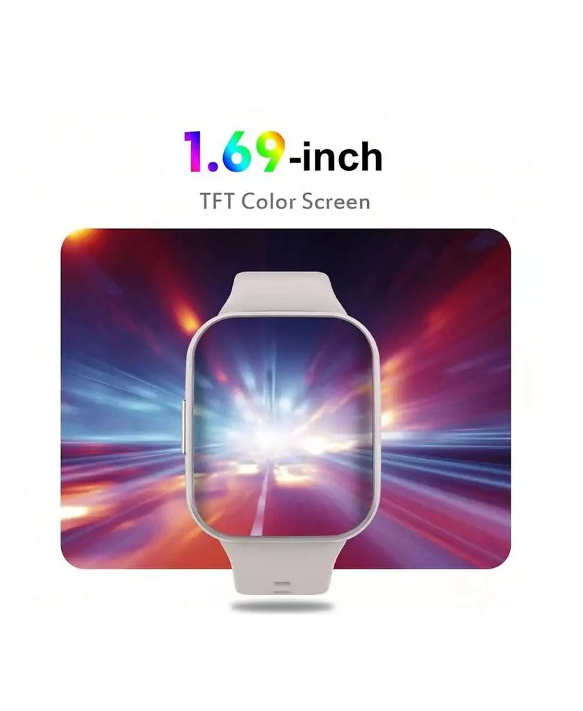 RUXING Smart Smart Watch, 2024 Fitness Tracker Watch For Men Women, 1.69

 Touch Smartwatch Fitness Watch With Heart Rate Monitor/Pedometer/Sleep Monitor, 25 Sports Waterproof Activity Tracker 2