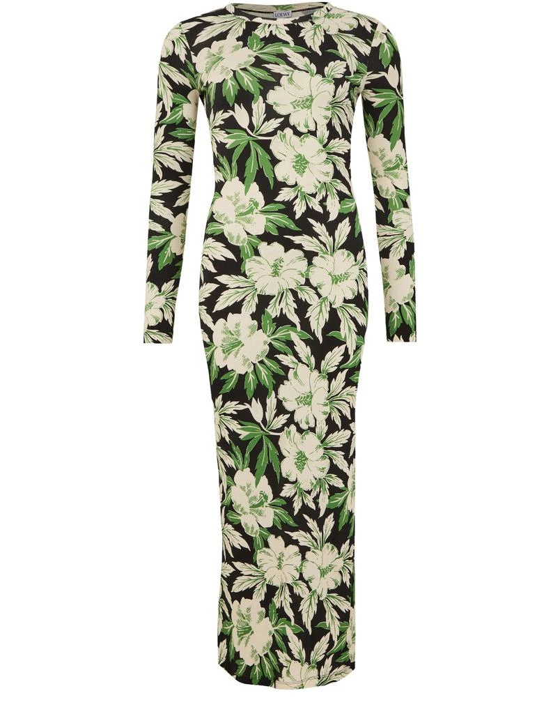 Loewe Floral print tube dress 2