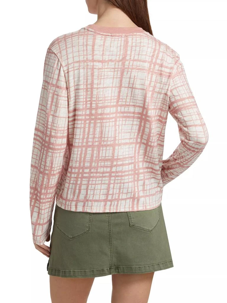 ATM Anthony Thomas Melillo Plaid Cotton Long-Sleeve Shirt 5