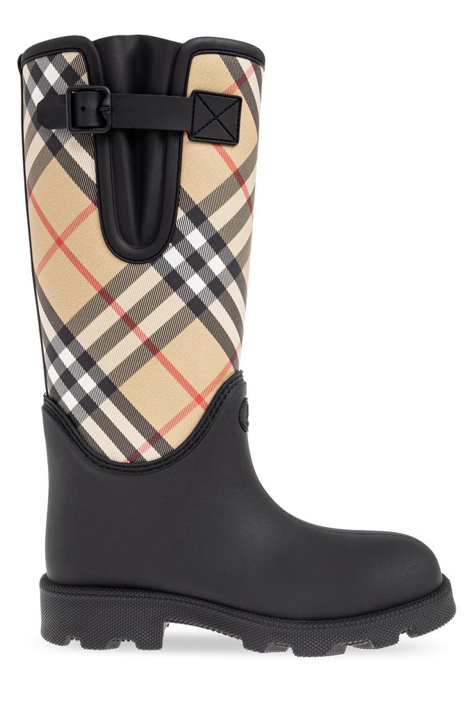 Burberry Patterned wellington boots