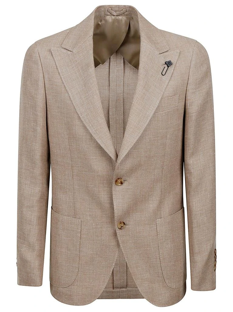 LARDINI Lardini Single-Breasted Tailored Blazer 1