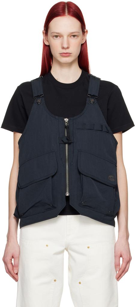 Snow Peak Black Takibi Weather Cloth Vest