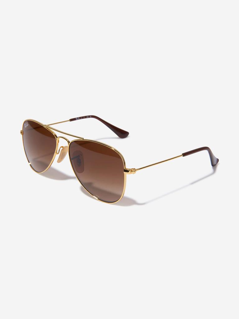 Ray-Ban Ray-Ban Kids Aviator Sunglasses in Gold
