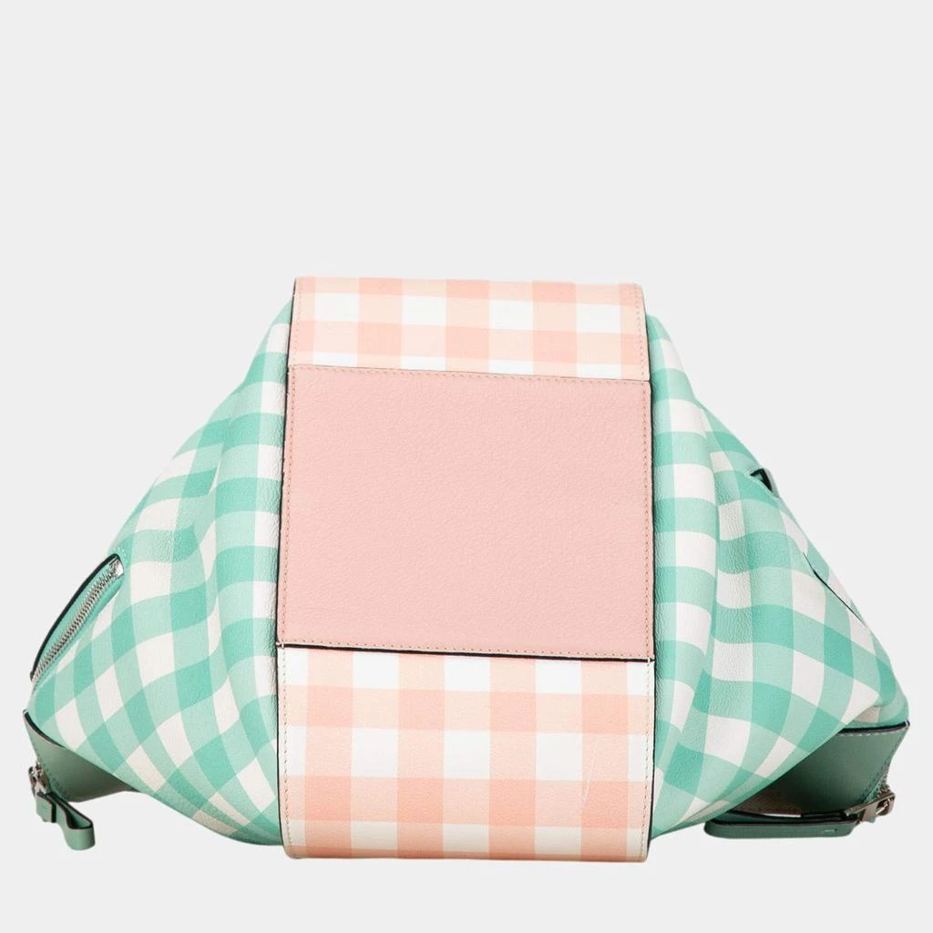 Loewe Loewe Multicolor Leather Small Hammock Gingham Bag 4