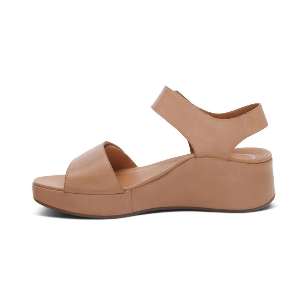 Aetrex Aetrex - Women
s Ariel Adjustable Quarter Strap Wedge 3