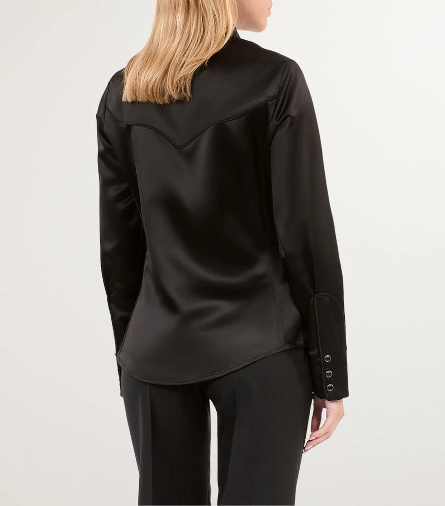 The Kooples Satin Western Shirt 3