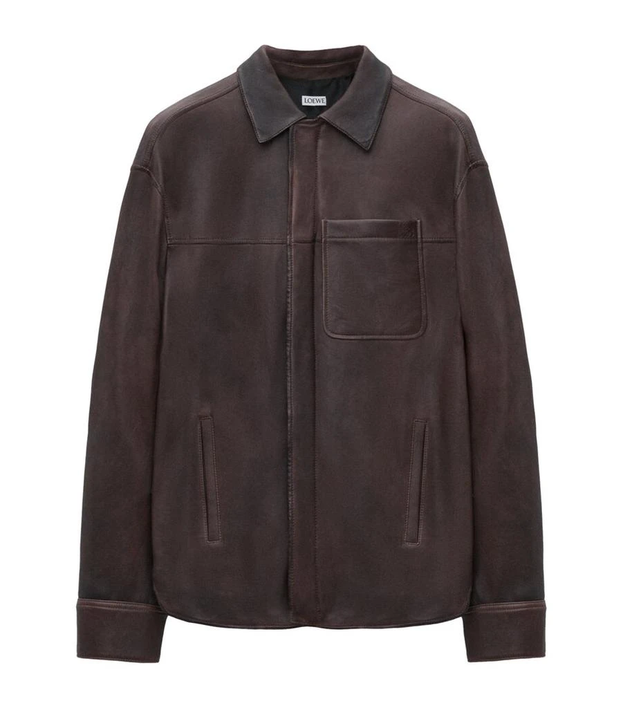 Loewe Leather Overshirt 1
