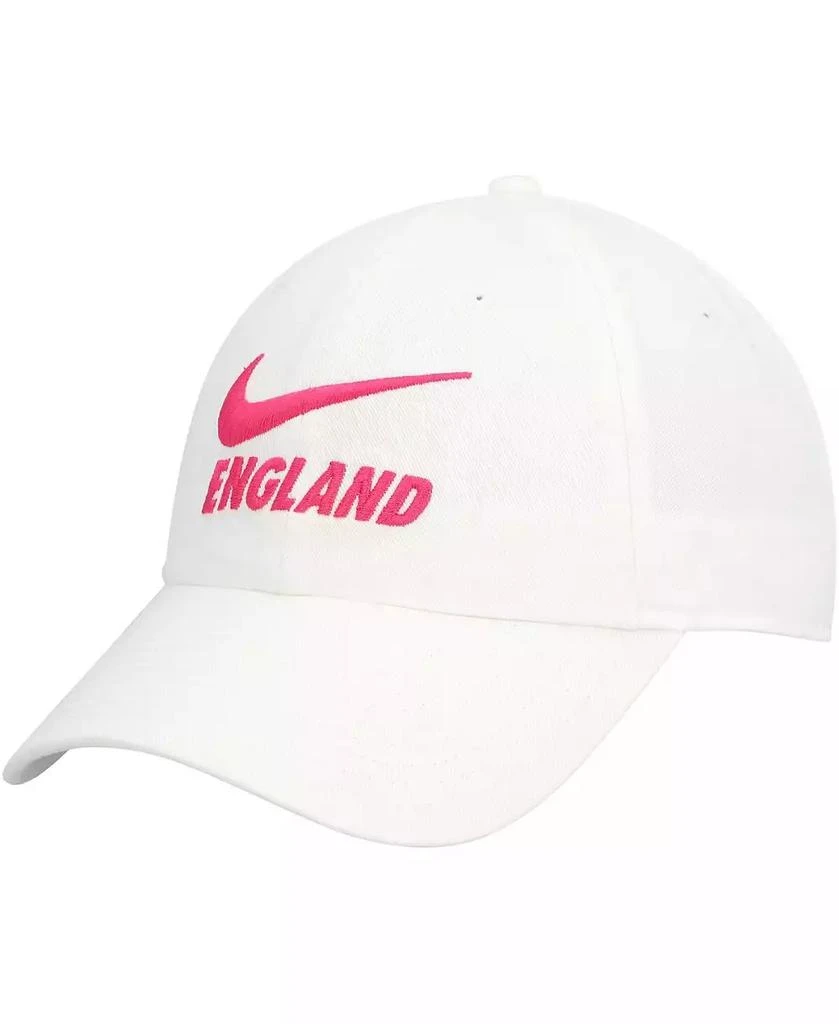 NIKE Women's White England National Team Campus Adjustable Hat 1