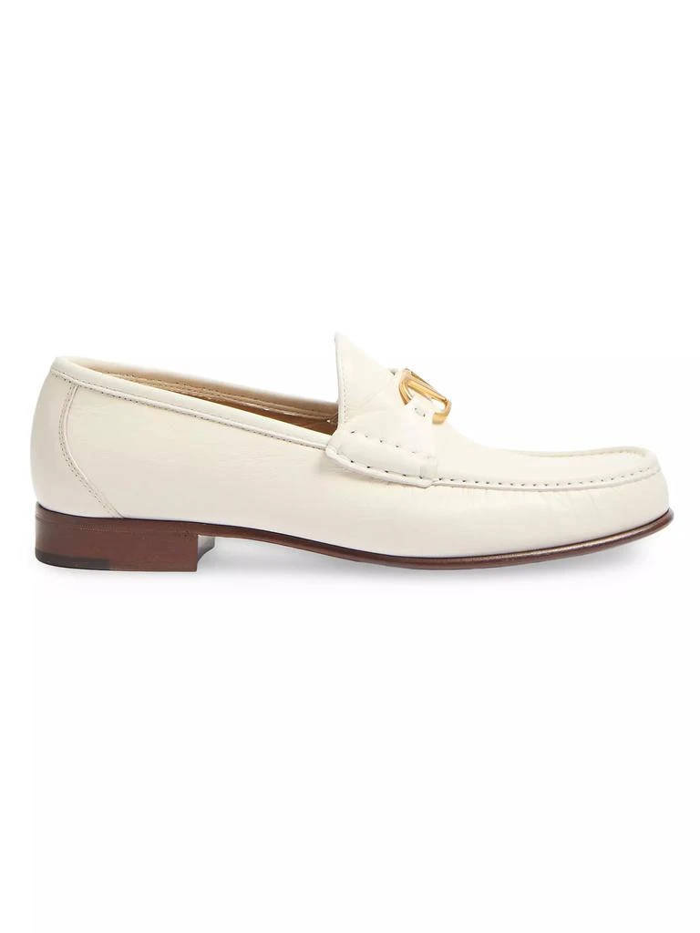 Valentino VLogo Signature Kidskin Moccasin Loafers 1