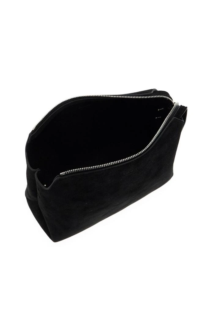 Khaite Suede Leather Lina Clutch Bag 4