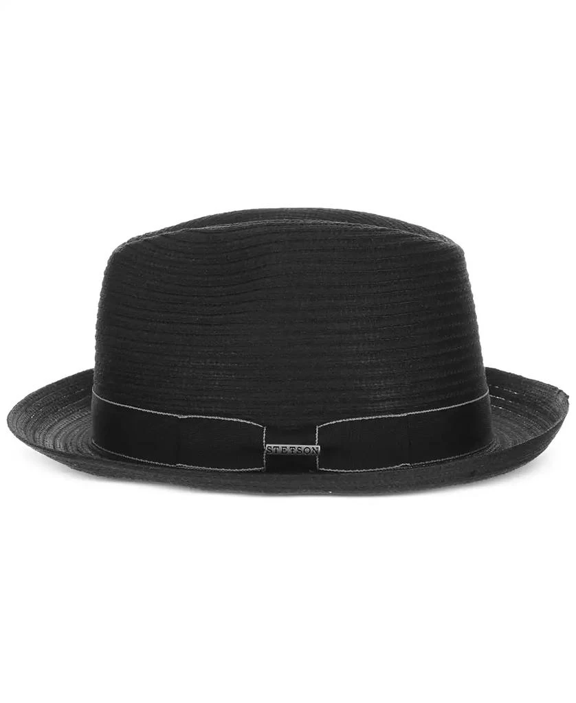 SCALA Dorfman Pacific Men's Braided Fedora Hat 3