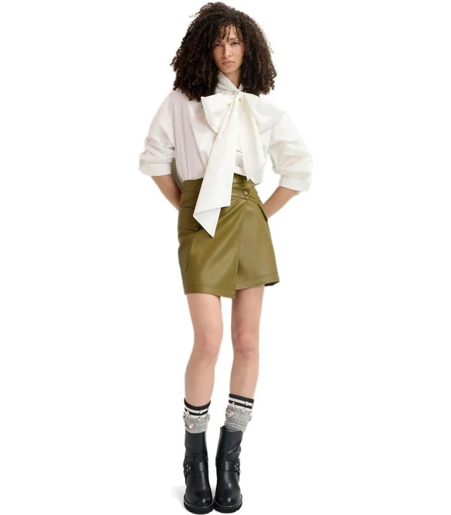 Essentiel Essentiel Antwerp Gradual Olive Green Skirt 2