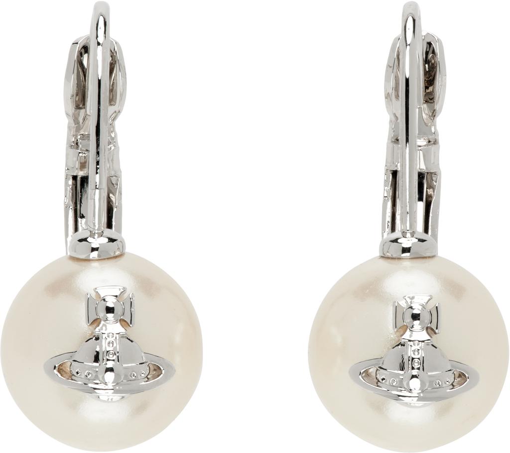 Vivienne Westwood Silver Albane Small Single Earring