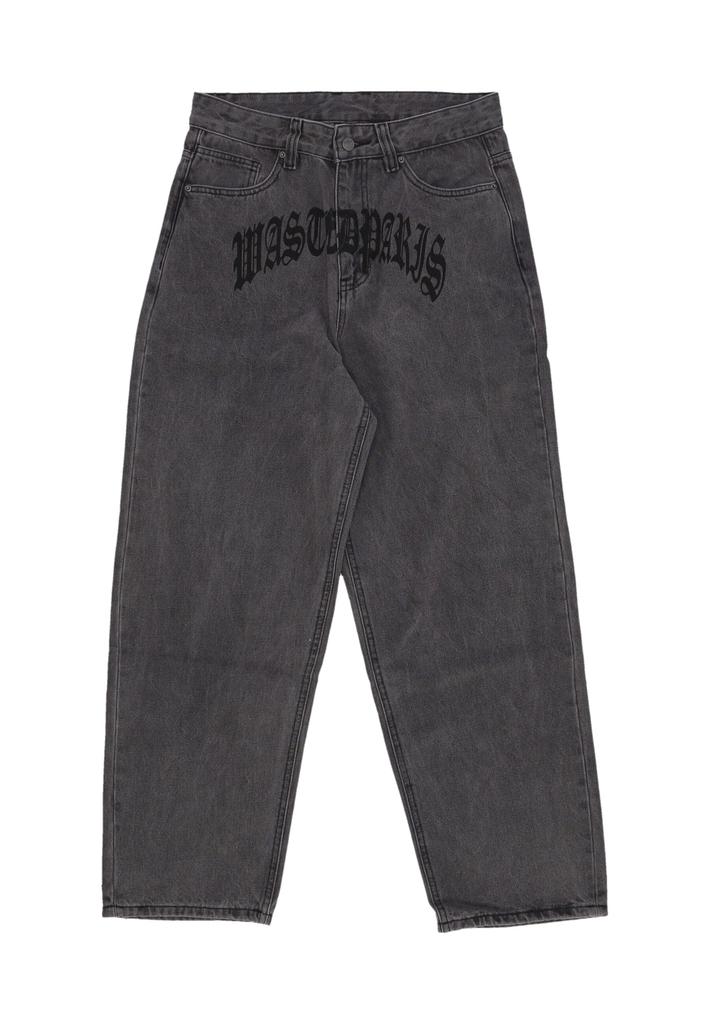 Wasted Paris Jeans Man Chrome Casper Pants Faded Black