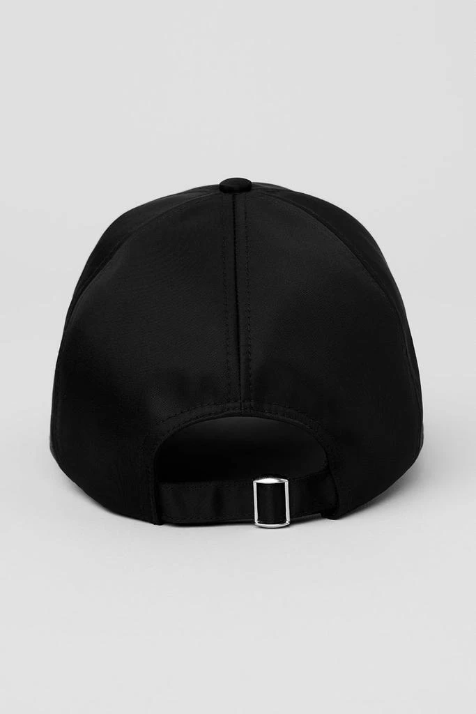 Alo Satin Off-Duty Cap - Black 5