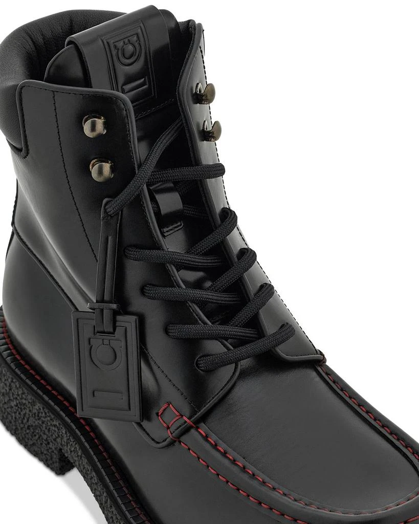 Salvatore Ferragamo Men's Colorado Horse Leather Boots 7