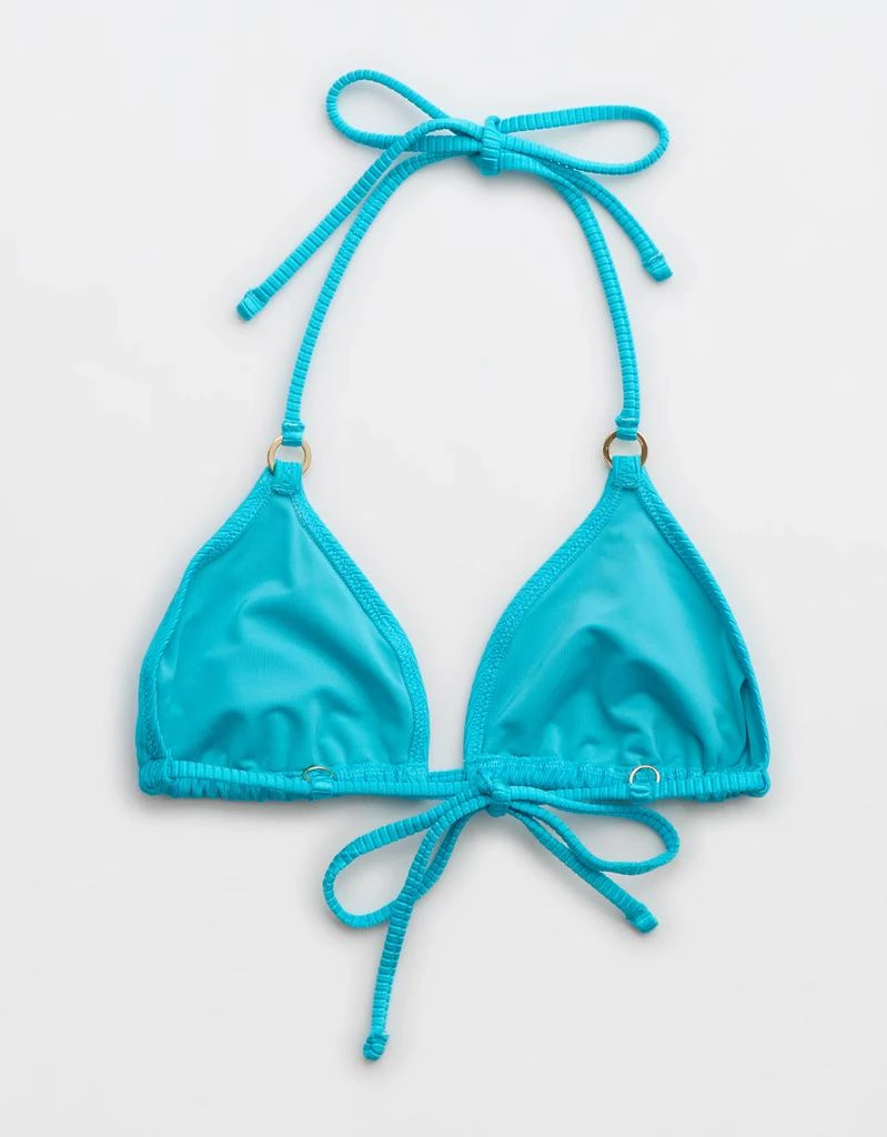 Aerie Aerie Shine Rib String Triangle Bikini Top 4