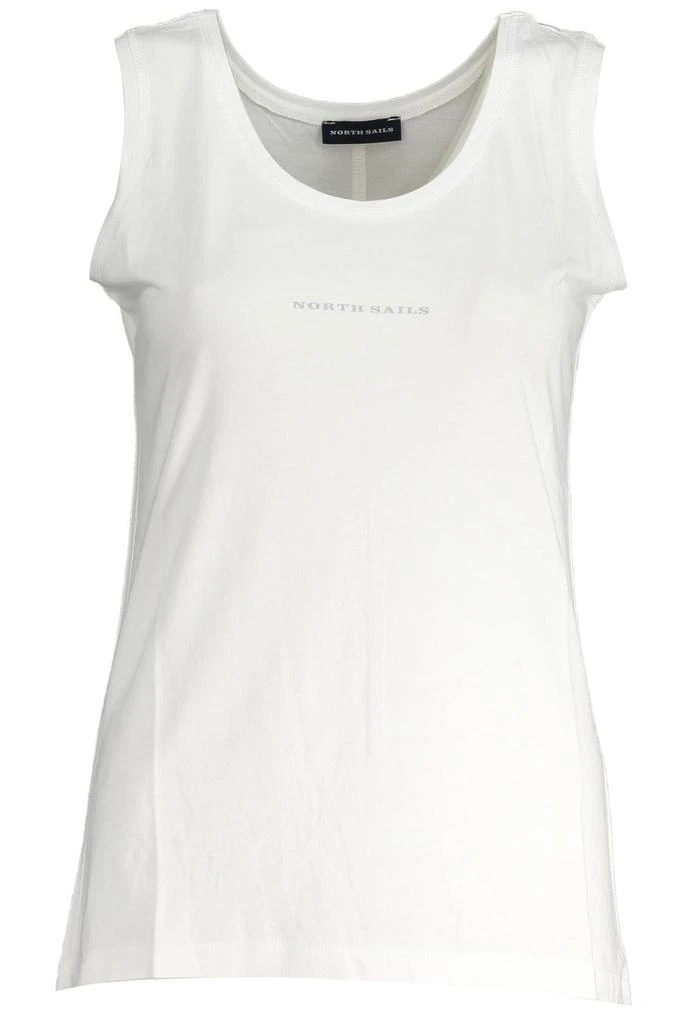 NORTH SAILS North Sails Chic Organic Cotton Tank Top with Logo Print 1