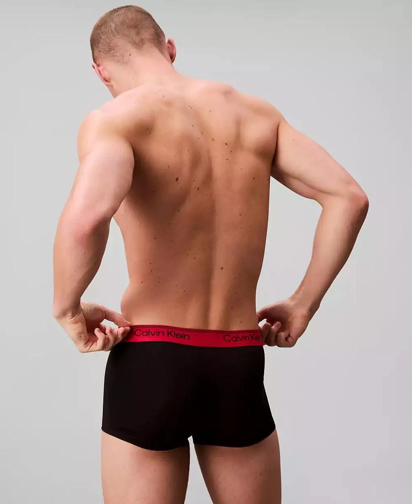 Calvin Klein Men
s 3+1 Bonus Micro Stretch Low Rise Trunks Pack 6