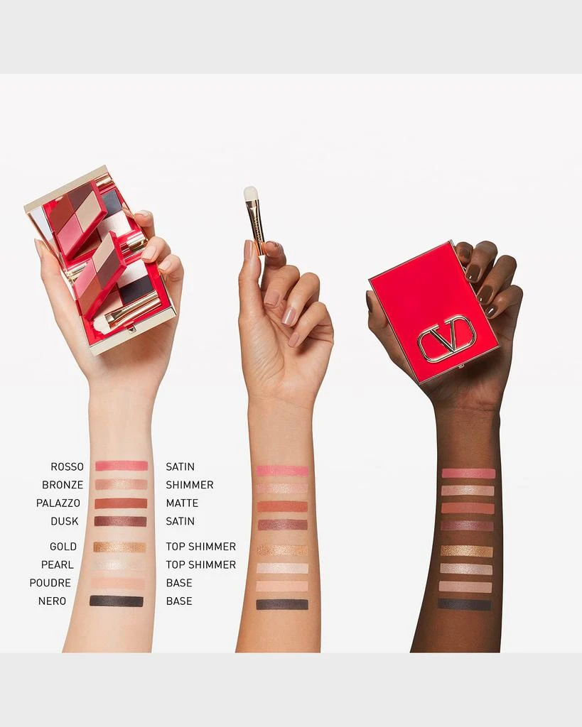 Valentino Color-Flip Eyeshadow Palette 2