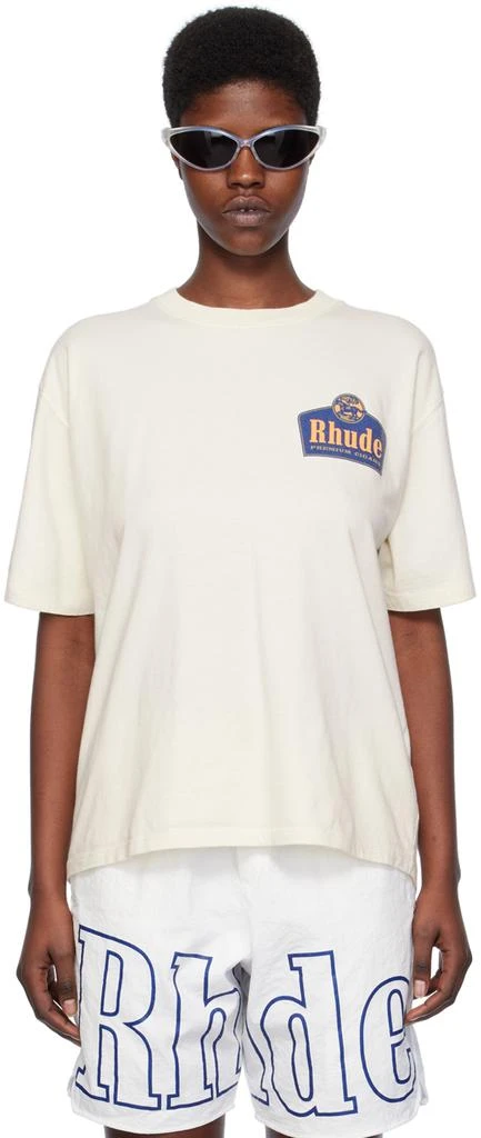 Rhude Off-White 'Grand Cru' T-Shirt 1