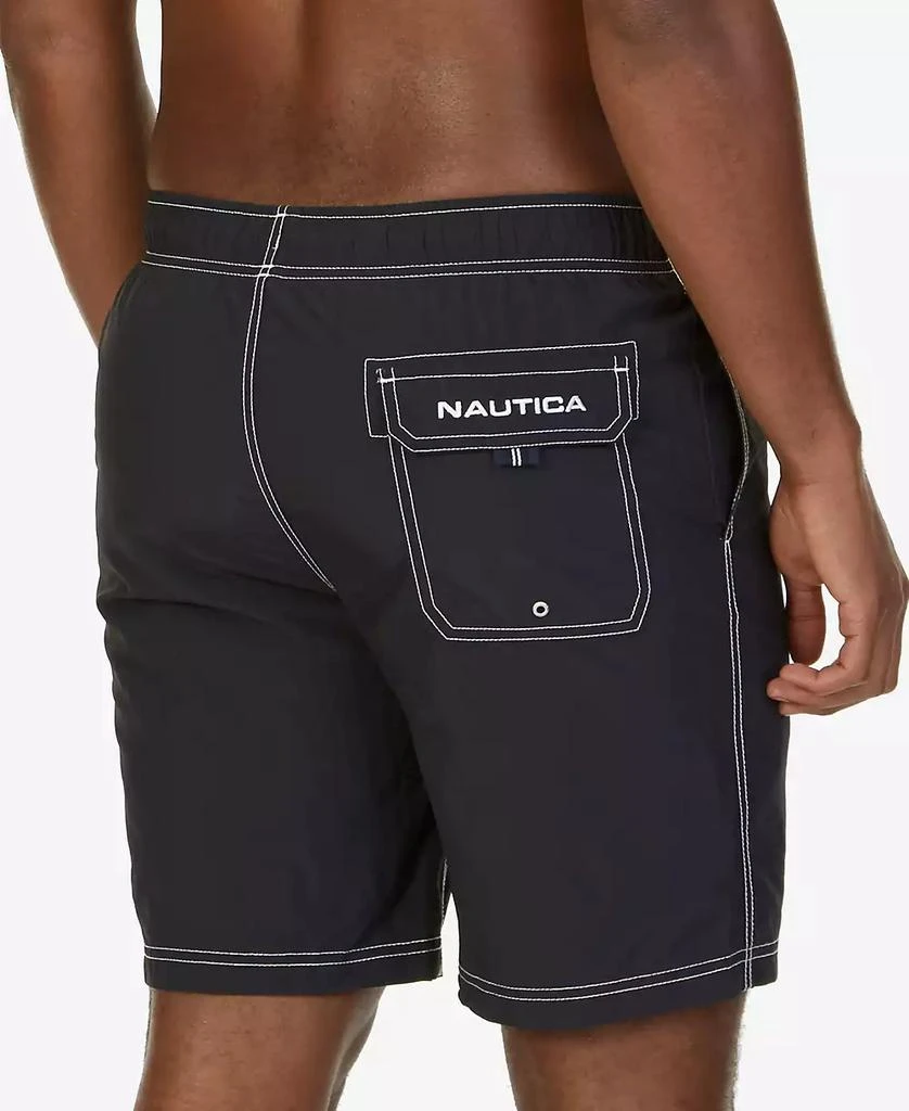 Nautica Men's Quick Dry Nylon  8" Swim Trunks 2