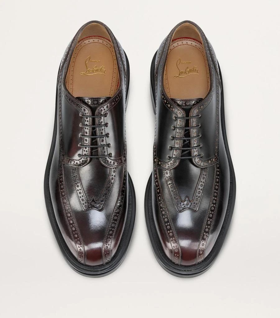 Christian Louboutin Danilou Calf Leather Brogues 5