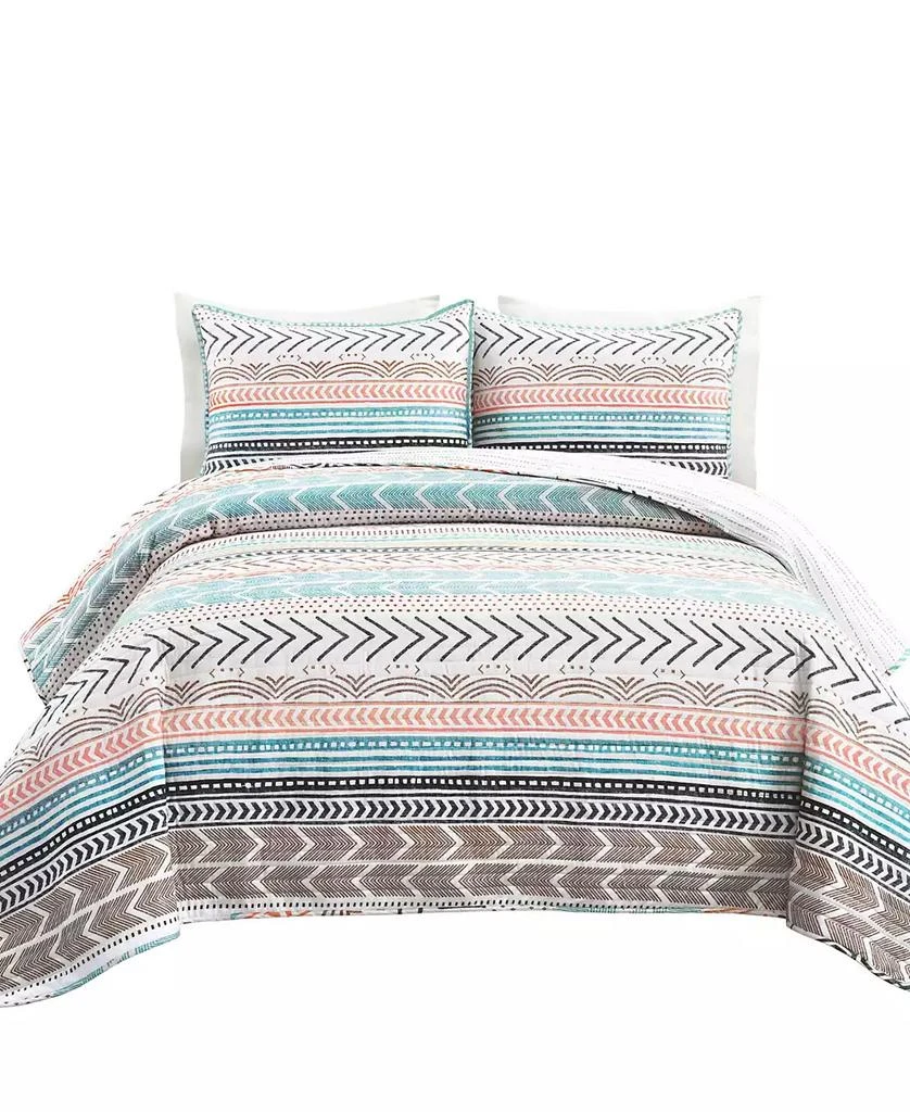 Macy's Hygge Geo 3 Piece Quilt Set 2