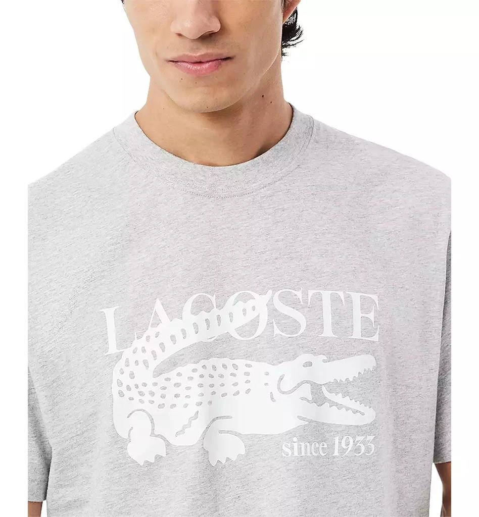 Lacoste Men's Classic-Fit Logo Crocodile Graphic T-Shirt 3