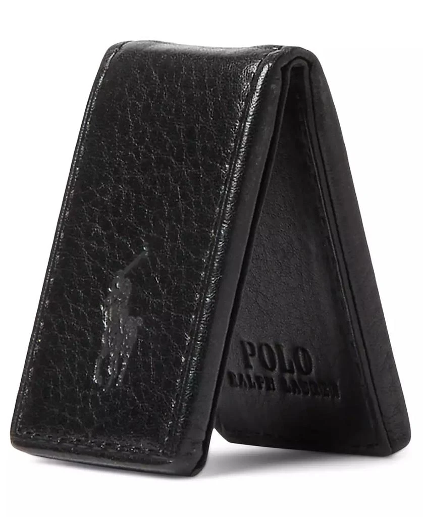 Polo Ralph Lauren Men's Pebbled Leather Money Clip 2