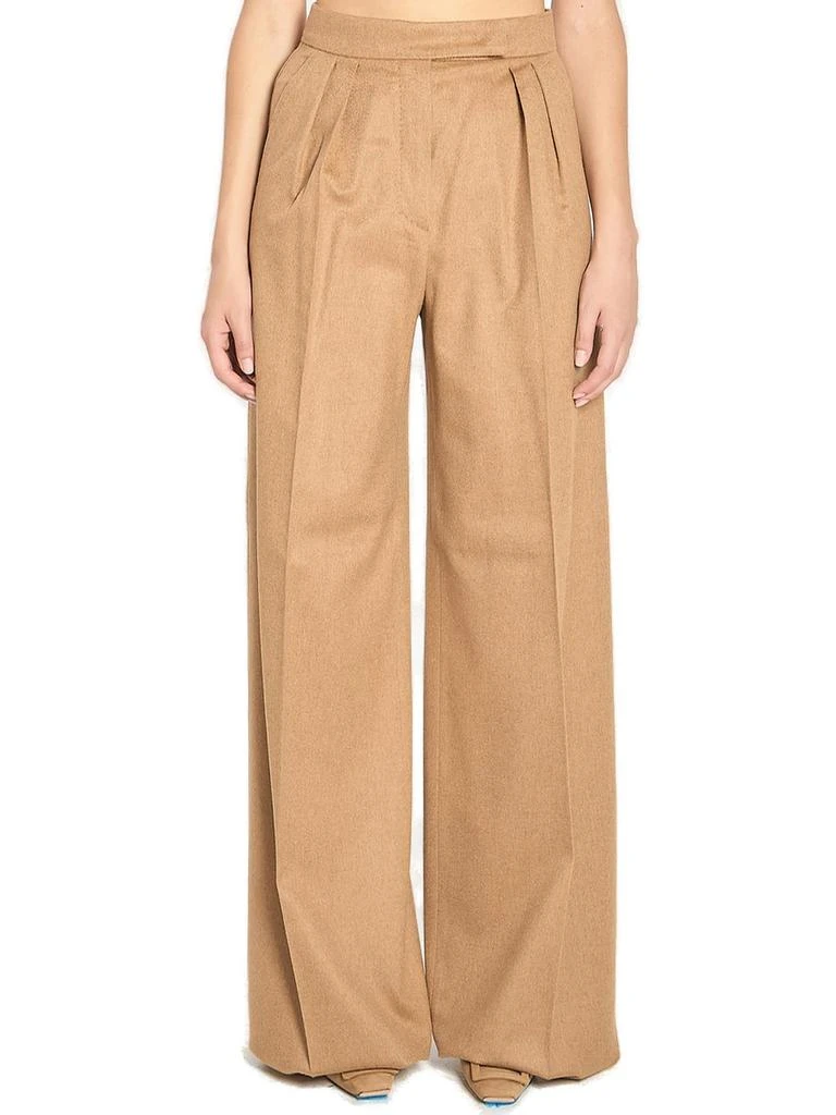 Max Mara Max Mara Ori Wide-Leg Trousers from Cettire