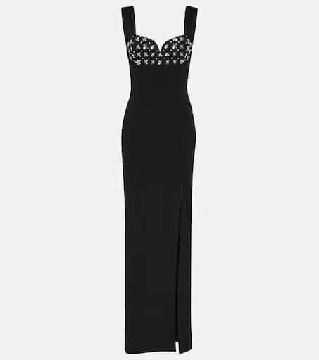 REBECCA VALLANCE Bianca crystal-embellished gown 1
