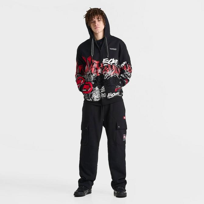Shop Men's Ecko Graffiti Graphic Full-Zip Hoodie on Sale at
