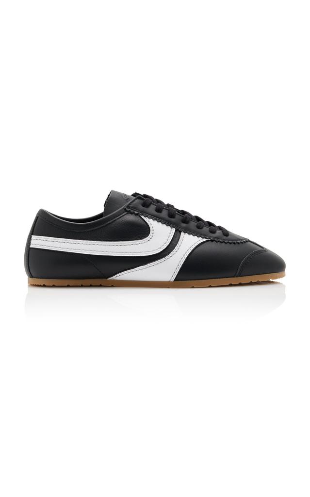 Dries Van Noten Dries Van Noten - Leather Sneakers - Black - IT 36 - Moda Operandi