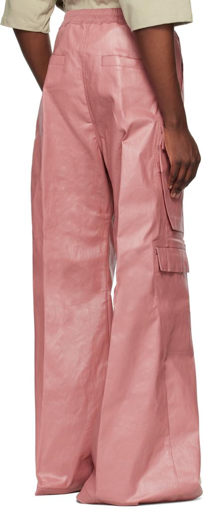 Shop Pink Porterville Cargobelas Denim Cargo Pants on Sale at